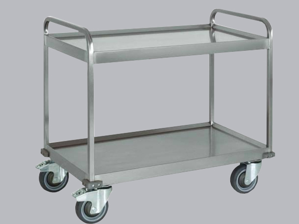 Stainless Steel Commercial Kitchen Utility Trolley Manufacturers in Mangalore