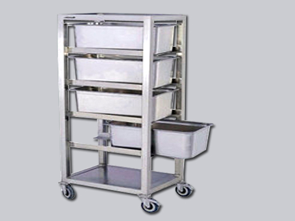 Food Pan Service Trolley Manufacturers in Mangalore